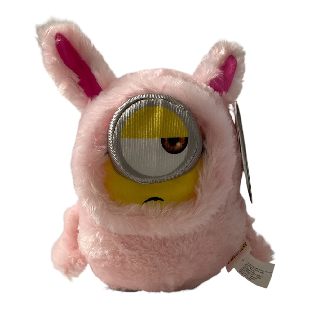 Illumination Minion Rise Of Gru Dancing Stuart Easter Pink Bunny Toy Music Works